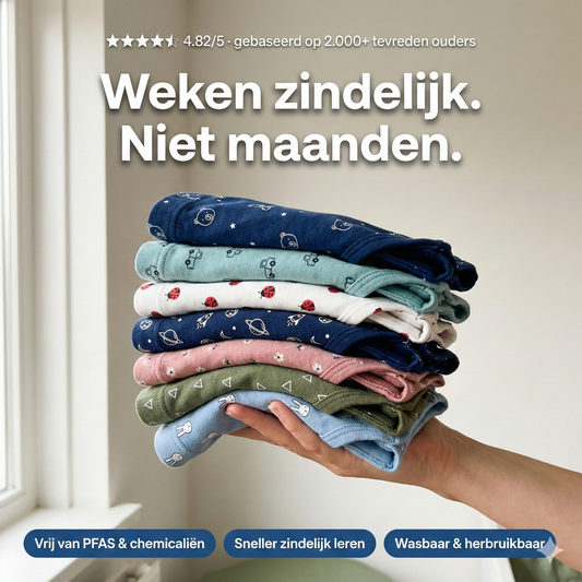 ZINIQ Droogjes trainingsondergoed — voor de fase waarin zindelijk worden nog met vallen en opstaan gaat