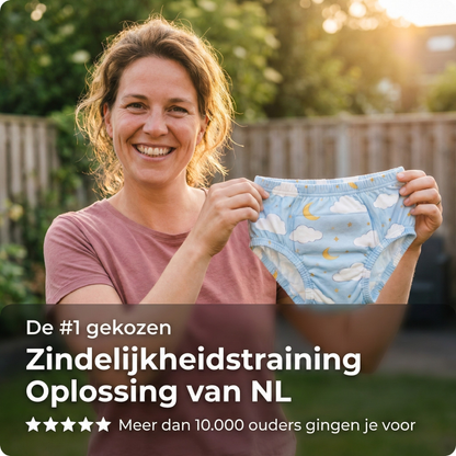 ZINIQ Droogjes trainingsondergoed — voor de fase waarin zindelijk worden nog met vallen en opstaan gaat