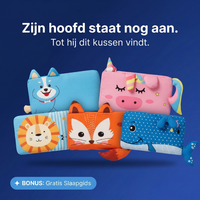ZINIQ™ CalmNest Pillow - Voor kinderen die hun hoofd niet uit kunnen zetten.