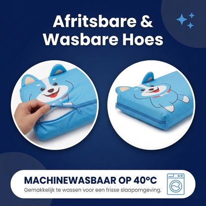 ZINIQ™ CalmNest Pillow - Voor kinderen die hun hoofd niet uit kunnen zetten.