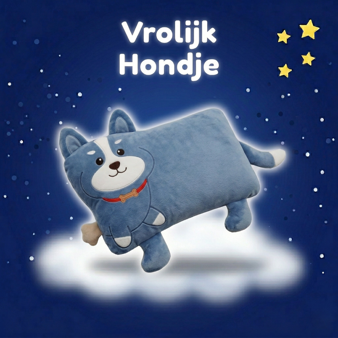 ZINIQ™ CalmNest Pillow - Voor kinderen die hun hoofd niet uit kunnen zetten.