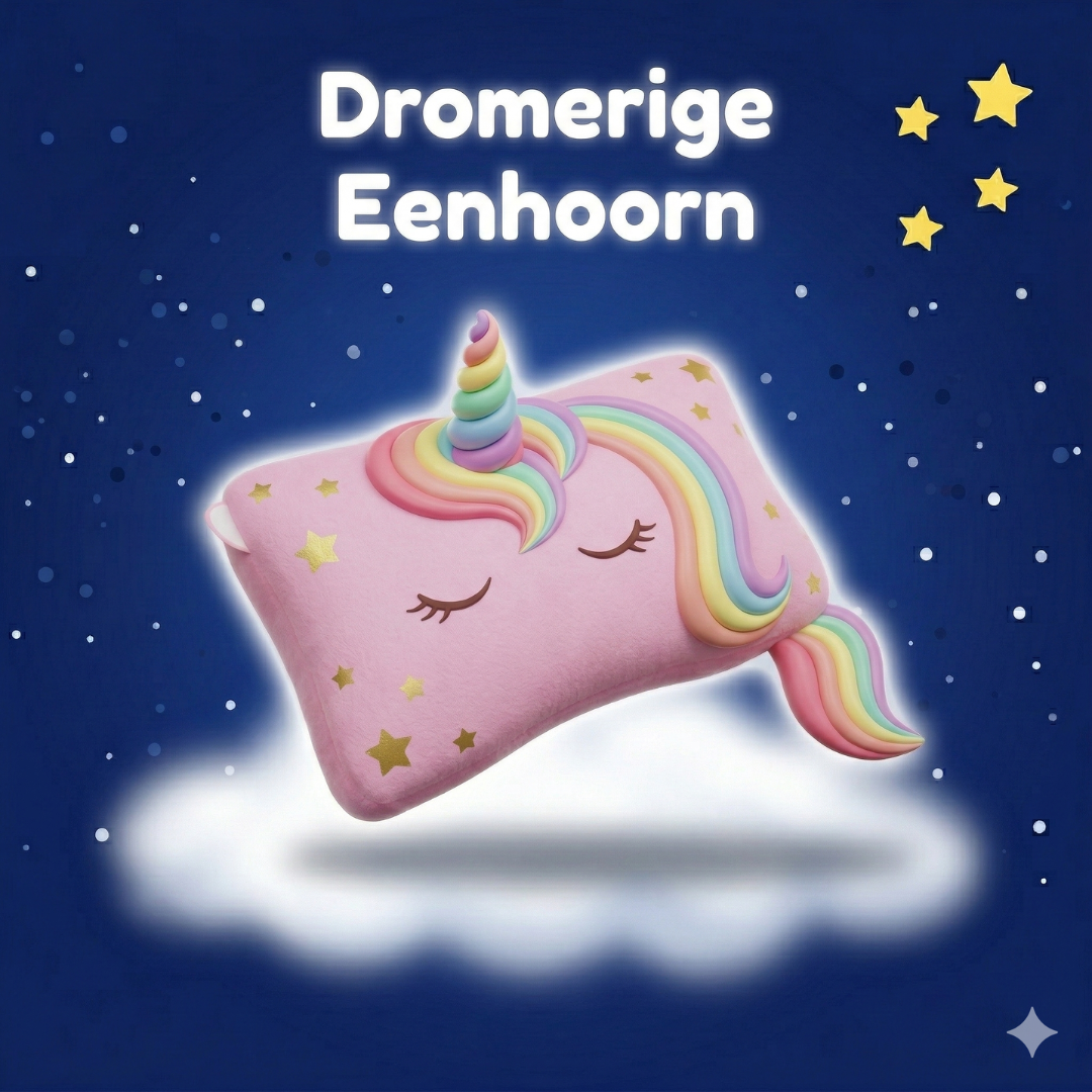 ZINIQ™ CalmNest Pillow - Voor kinderen die hun hoofd niet uit kunnen zetten.