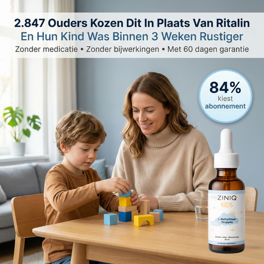 ZINIQ™ Kids L-Methylfolaat Herhaalverpakking 1+1 GRATIS