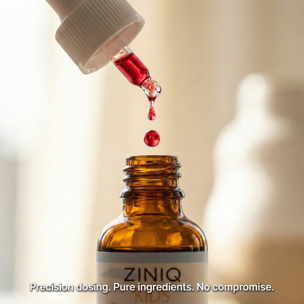 ZINIQ™ Kids - L Methylfolate, Natural Nervous System Support  Help Your Child Settle. Feel Safe at Home Again.